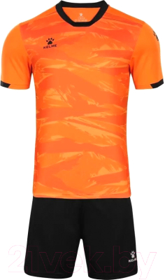 Футбольная форма Kelme Short Sleeve Football Suit / 8151ZB1003-907 (XS, оранжевый)