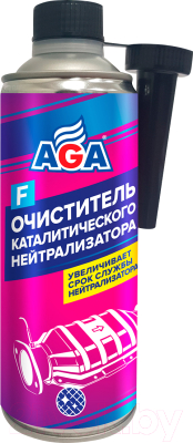 Присадка AGA Очиститель каталитического нейтрализатора F7 / AGA807F (335мл)