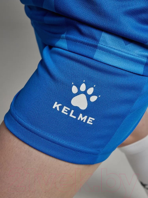Футбольная форма Kelme Short-Sleeved Football Suit / 8251ZB1003-481 (2XL, синий)