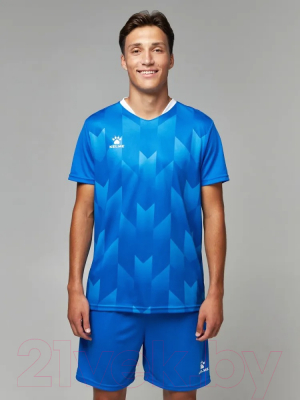 Футбольная форма Kelme Short-Sleeved Football Suit / 8251ZB1003-481 (3XL, синий)