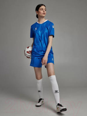 Футбольная форма Kelme Short-Sleeved Football Suit / 8251ZB1003-481 (L, синий)