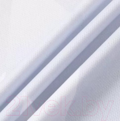 Футбольная форма Kelme Short-Sleeved Football Suit / 8251ZB1003-100 (2XL, белый/синий)