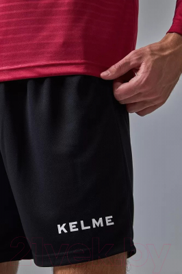 Футбольная форма Kelme Long-sleeved Football Suit / 8161ZB1001-691 (S, бордовый/черный)