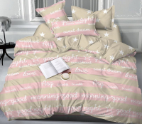 Комплект постельного белья LUXOR №17012 A/B (K) Евро-стандарт (сатин) - 
