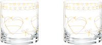 Набор стаканов Bohemia Barline 25089/Q9470/410/2 (2шт) - 