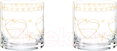 Набор стаканов Bohemia Barline 25089/Q9470/410/2 (2шт)
