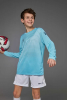 Футбольная форма Kelme Long-Sleeved Football Suit / 8161ZB3001-449 (р.130, голубой/белый) - 