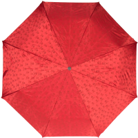Зонт складной Pasotti Manual Sculls Red Capo Nero - 