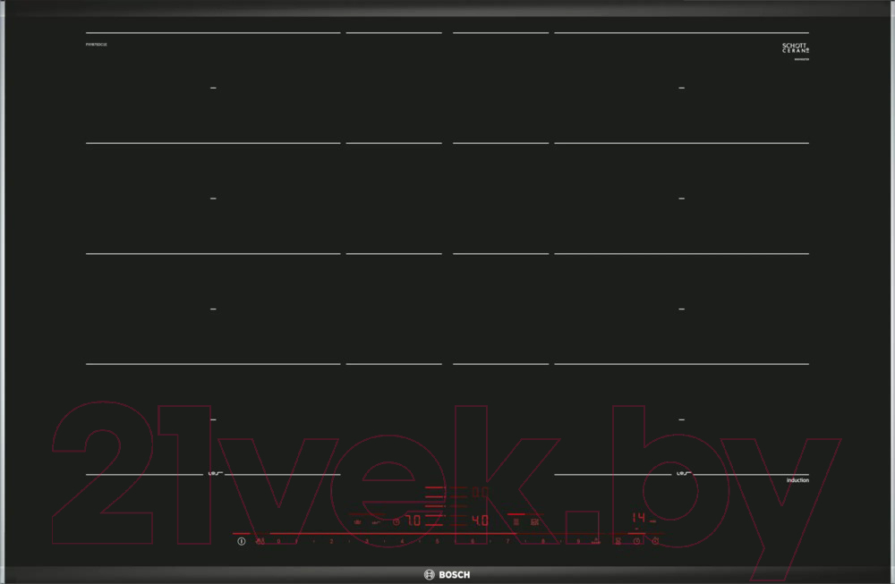 Индукционная варочная панель Bosch PXY875DC1E