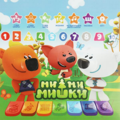 Развивающая игрушка Умка Обучающий мини-планшет Ми-ми-мишки / HT1137-R