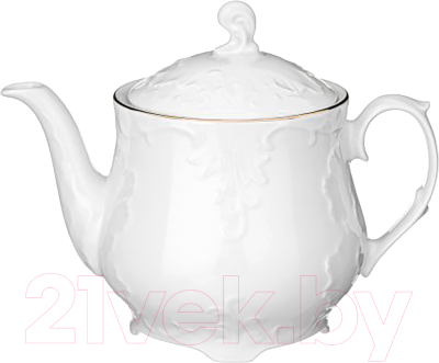 Заварочный чайник Cmielow i Chodziez Rococo / OMDZ21-58 (золотая линия)