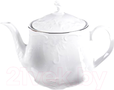 Заварочный чайник Cmielow i Chodziez Rococo / OMDZ22-74 (платина линия)