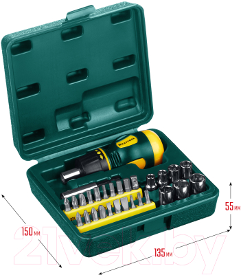 Отвертка Kraftool Kompakt-29 / 25556-H29