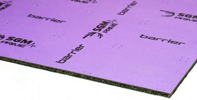 Шумоизоляция SGM Barrier Lite 0.5x0.8м/6мм (1 лист) - 