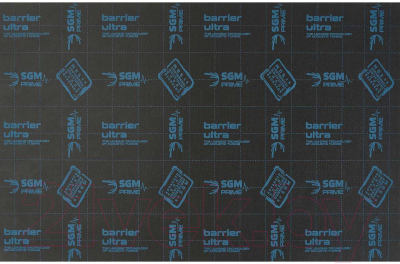 Шумоизоляция SGM Barrier Ultra 0.5x0.8м/6мм (1 лист)