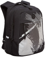 Школьный рюкзак Grizzly RB-356-1 (черный) - 