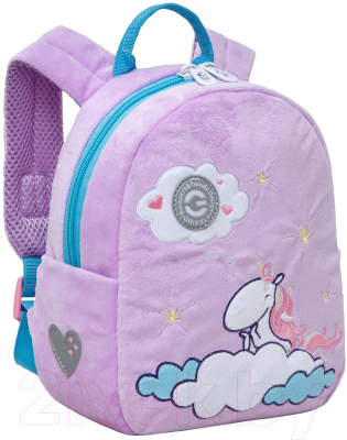 Детский рюкзак Grizzly RK-379-1 (лавандовый)