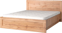 Двуспальная кровать Anrex Mortiz 160 с подъемником (дуб вотан) - 