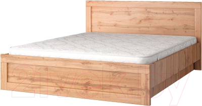 Двуспальная кровать Anrex Mortiz 160 с подъемником (дуб вотан)