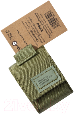 Изображение товара Чехол для зажигалки Zippo 48402 (зеленый)