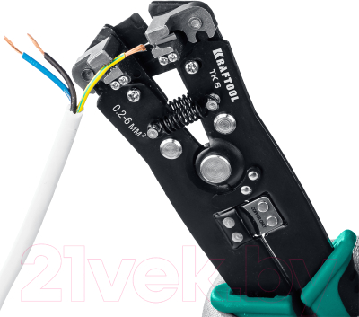 Инструмент для зачистки кабеля Kraftool TK-6 / 22635