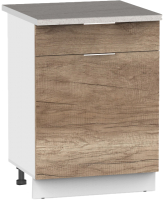 Шкаф-стол кухонный Интермебель Микс Топ ШСР 850-19-600 (дуб каньон/этна) - 