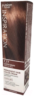 Крем-краска для волос Concept Fusion 7.77 (100мл, кофейные зерна)