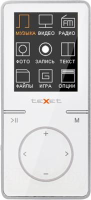 MP3-плеер Texet T-47 (8Gb, белый) - общий вид