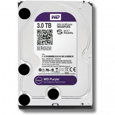 Жесткий диск Western Digital Purple 3TB (WD30PURX) - общий вид