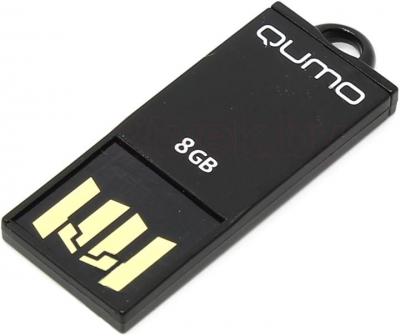 Usb flash накопитель Qumo Sticker 8Gb (Black) - общий вид
