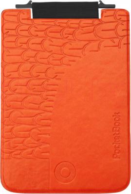Обложка для электронной книги PocketBook Cover 515 (Black-Orange) - общий вид