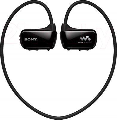 Наушники-плеер Sony NWZ-W273S (4GB, черный) - общий вид