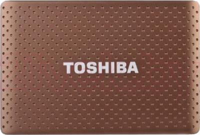 Внешний жесткий диск Toshiba Stor.E Partner 500GB Brown (PA4275E-1HE0) - общий вид