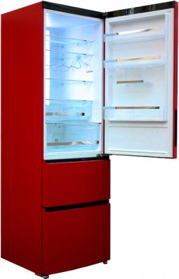 Холодильник с морозильником Haier A2FE635CRJ - внутренний вид
