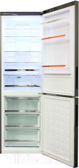 Холодильник с морозильником Haier C2FE636CBJRU - внутренний вид