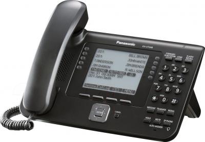 VoIP-телефон Panasonic KX-UT248RU-B - общий вид