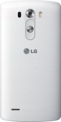 Смартфон LG G3 16GB / D855 (белый) - вид сзади