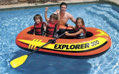 Надувная лодка Intex Explorer 300 / 58332NP