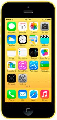 Смартфон Apple iPhone 5c 16Gb (желтый) - общий вид