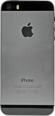 Смартфон Apple iPhone 5s 16GB / ME432 (серый) - задняя панель