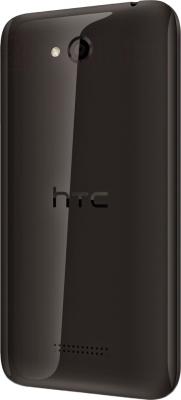Смартфон HTC Desire 616 Dual (серый) - вид сзади