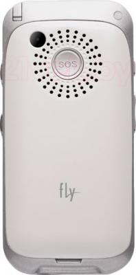 Мобильный телефон Fly Ezzy 4 (белый) - вид сзади