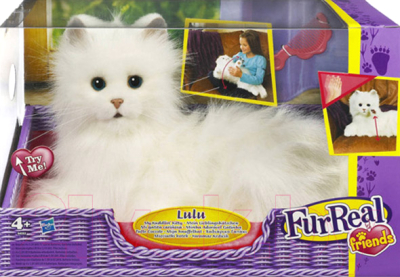 Интерактивная игрушка Hasbro FurReal Friends Кошка Лулу (89987)