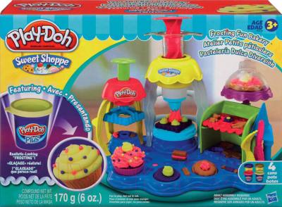 Набор для лепки Hasbro Play-Doh Фабрика пирожных / A0318 - упаковка