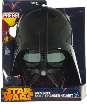 Маска карнавальная Hasbro Star Wars Шлем Дарта Вейдера (A3231) - упаковка