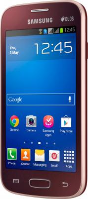 Смартфон Samsung Galaxy Star Plus / S7262 (красный) - общий вид