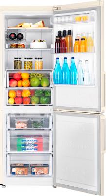 Холодильник с морозильником Samsung RB30FEJMDEF/RS - камеры хранения