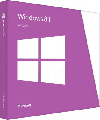 Операционная система Microsoft Windows 8.1 32-bit/64-bit Ru (WN7-00938) - общий вид