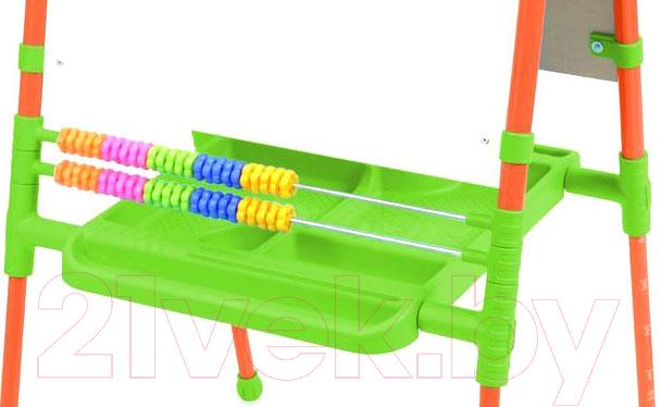 Мольберт детский Ника Растущий М2 (оранжевый)