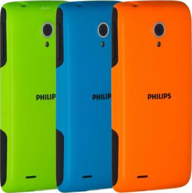 Сменная панель Philips Blue/Green/Orange - общий вид